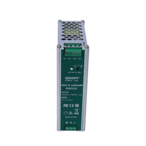 Fuente de alimentación /Entrada: 100-240 Vac /Salida: 12 Vcc / 6.3 A / 75 W / din rail