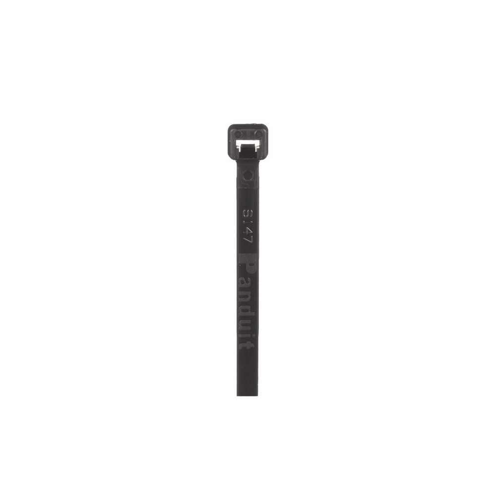 Cincho de Nylon 6.6 Pan-Ty™, 142mm largo x 2.5mm ancho, Color Negro, Exterior Resistente a Rayos UV, Paquete de 1000pz - Imagen 2