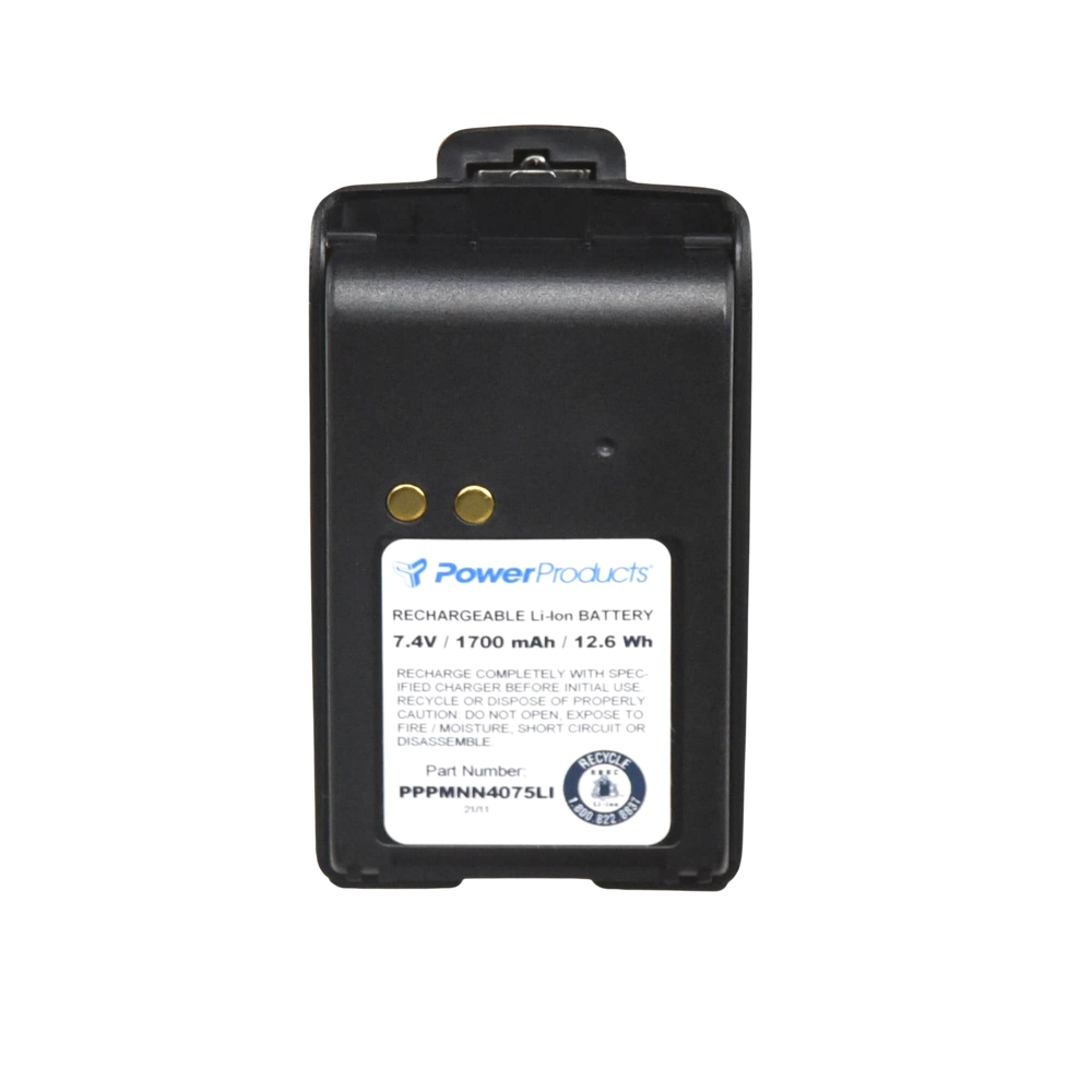 Bateria de Li-Ion 7.4 V, 1700 mAh, para radios Motorola Mag-One/ BR040 - Imagen 3