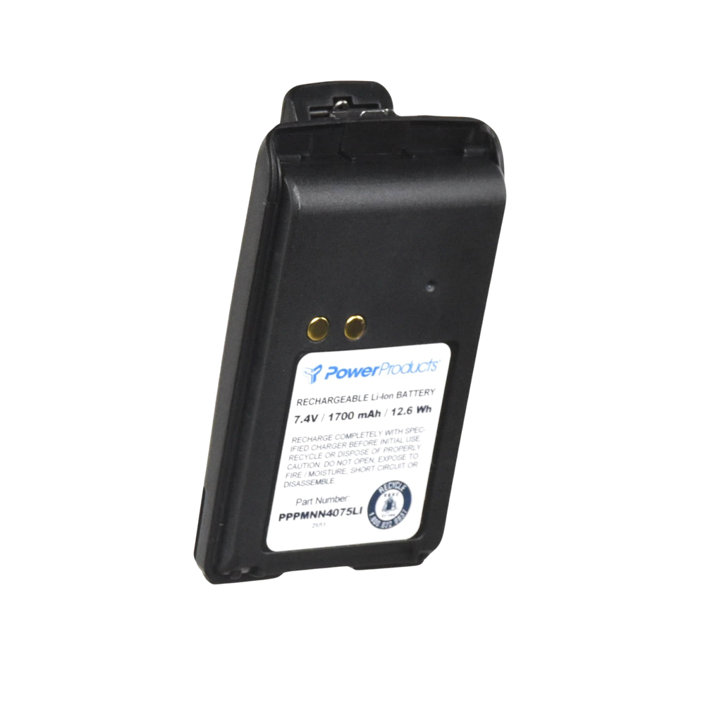 Bateria de Li-Ion 7.4 V, 1700 mAh, para radios Motorola Mag-One/ BR040 - Imagen 4