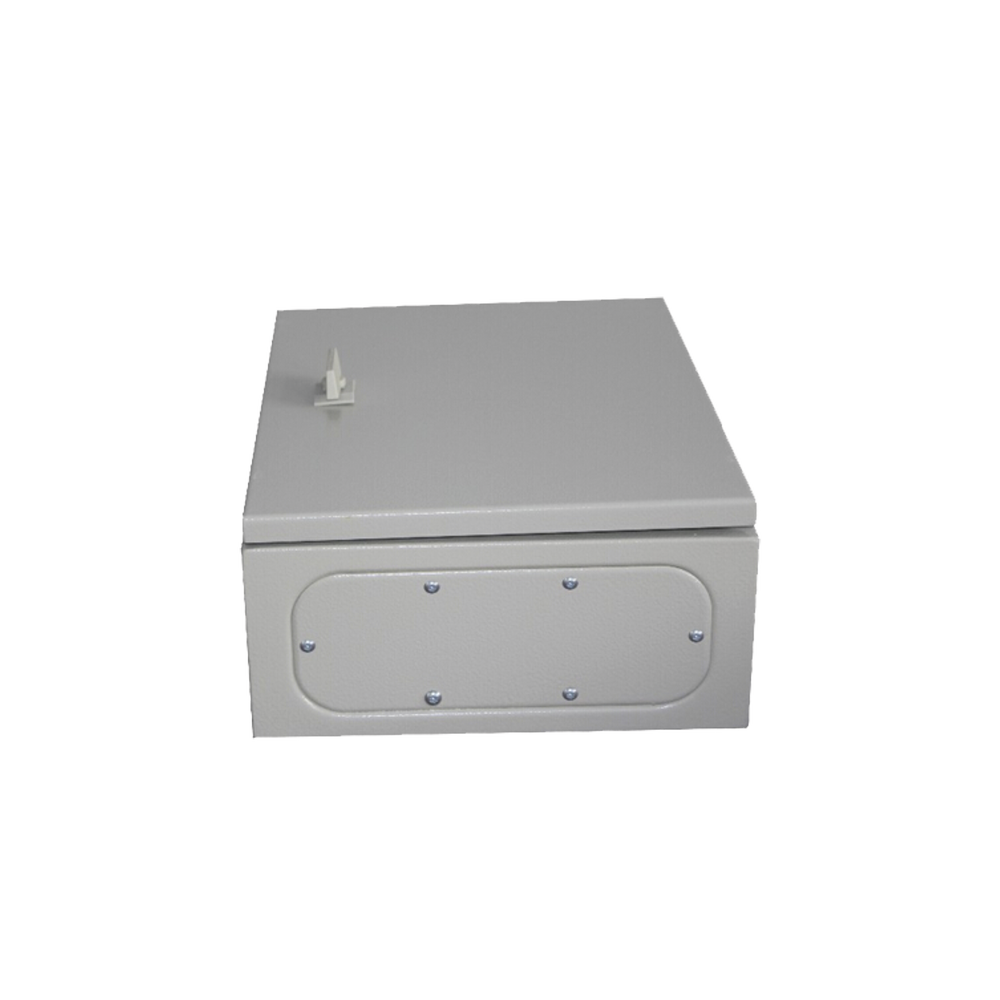Gabinete de Acero IP66 Uso en Intemperie (400 x 400 x 200 mm) con Placa Trasera Interior de Metal y Compuerta Inferior Atornillable (Incluye Chapa y Llave T). - Imagen 2