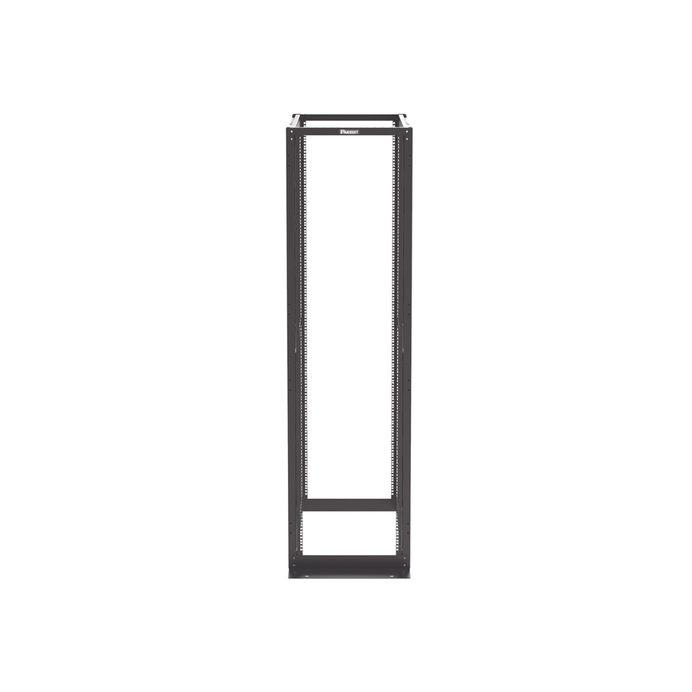 Rack de Cuatro Postes Estǭndar de 19", Rieles Con Orificio Para Tuerca Enjaulada, Profundidad Mǭxima de 41.5 in, 45 Unidades de Rack, Color Negro - Imagen 2