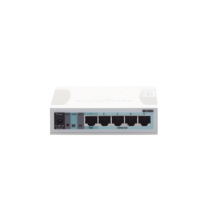 Switch Mikrotik 5 puertos Gigabit Ethernet y 1 SFP