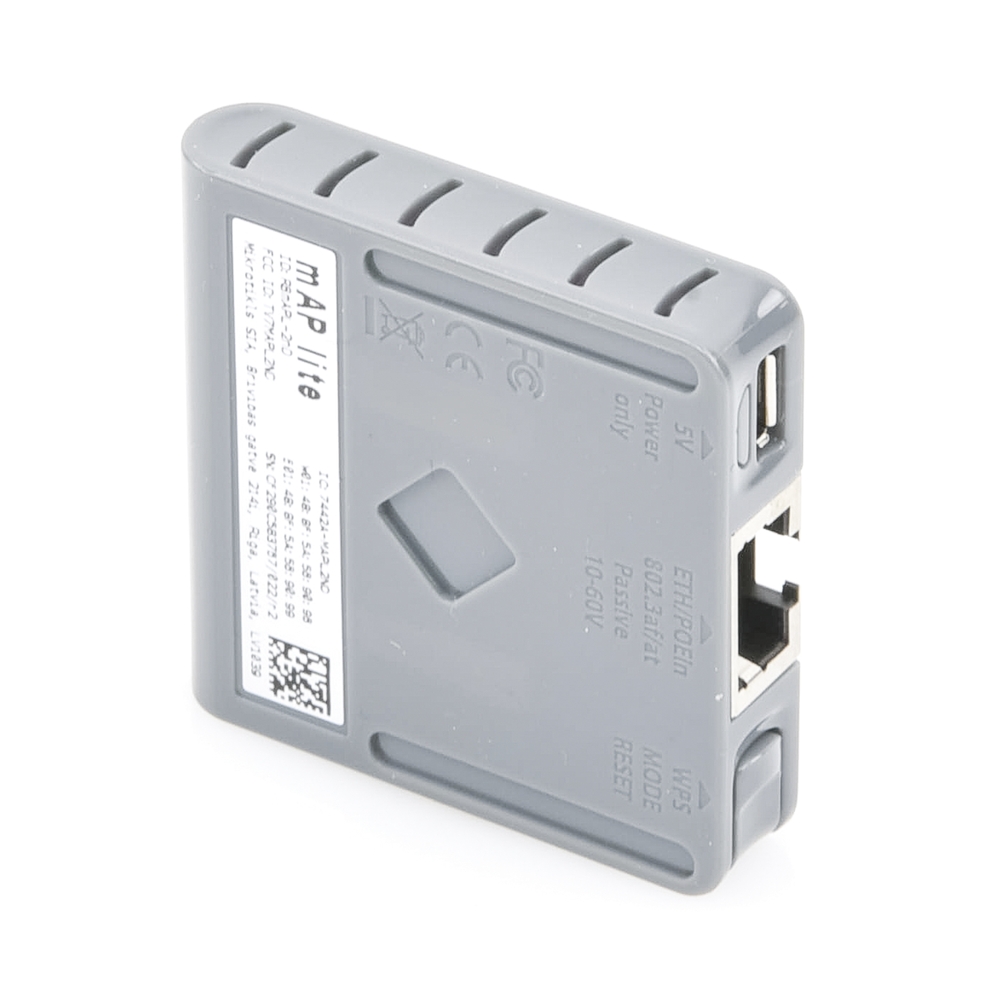 (mAP lite) Mini Access Point 1 Puerto Fast Ethernet, Wi-Fi 2.4GHz 802.11b/g/n - Imagen 3
