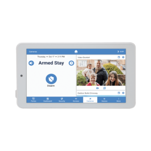 ALULA - Touchpad Slimline para Panel ALULA / Pantalla 7'' Android / Control Local de Seguridad / Montaje en Pared y Escritorio / Wi-Fi Cifrada / Batería de Respaldo