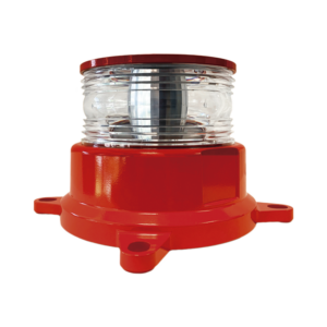 Baliza LED REDSTAR Intensidad Media para Obstǭculos / 2000cd Rojo + 246mW/sr IR / 360?? Horizontal + 3?? Vertical / Alimentaci??n AC-DC 120-240V / Protecci??n IEEE C62.41 / Sincronizaci??n GPS / ADSL Integrado / IR Infrarroj