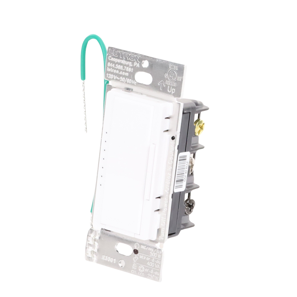 (RadioRA2) Atenuador Dimmer PRO para linea RadioRa2, RadioRa3 y RA2 Select, el cable neutro es opcional 250W LED / CFL - Imagen 5