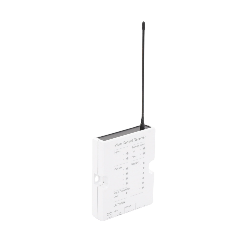 (RadoiRA2) Receptor de control para puertas de garage, regulador de iluminación. 120V, 4 salidas de relay y 2 entradas. Complementar con RRMAIN de RadioRa2 Lutron. - Imagen 4