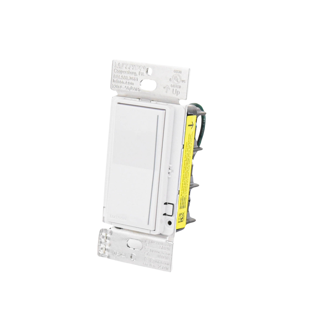 (RadioRa3) Atenuador táctil Sunnata Dimmer PRO color blanco, requiere cable neutro / soporta 250W LED - Imagen 2