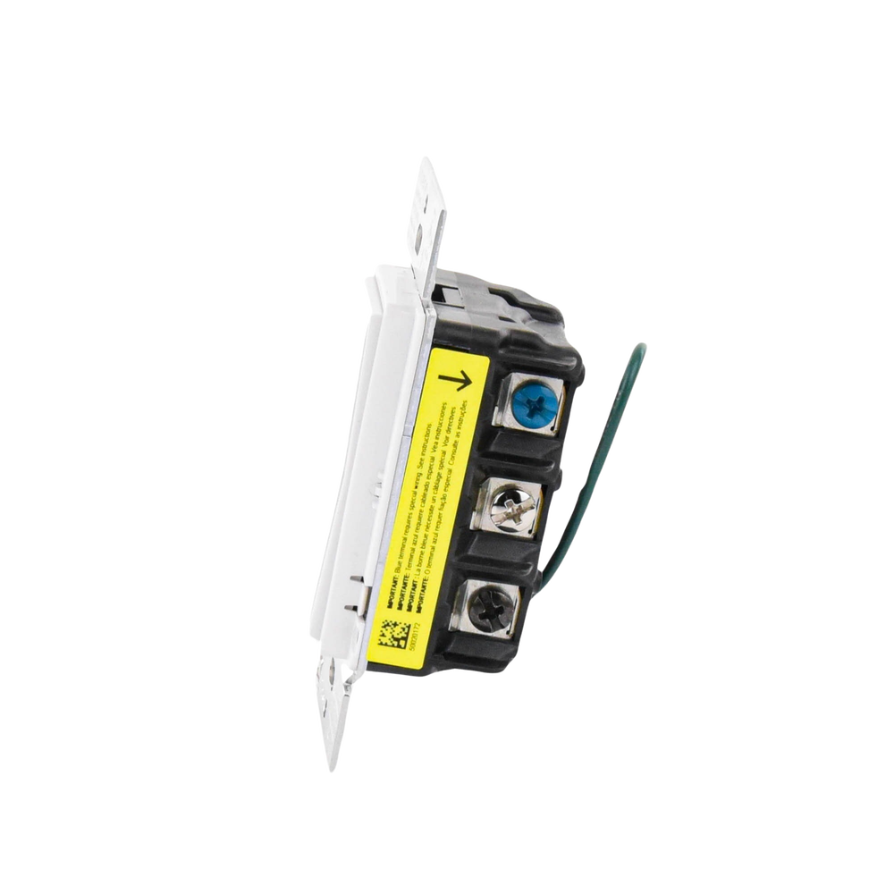 (RadioRa3) Atenuador táctil Sunnata Dimmer PRO color blanco, requiere cable neutro / soporta 250W LED - Imagen 5