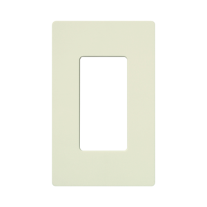Tapa Color Biscuit para interruptor o dimmer Lutron, 1 gang, limpio y moderno