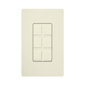 Caja de pared para varios contactos de red o tel, 6 mini espacios