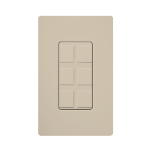 Caja de pared para contactos varios, 6 mini espacios.