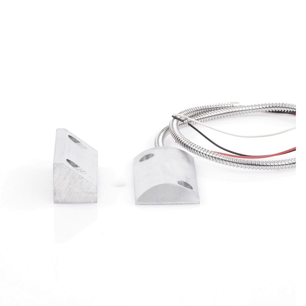 Contacto Magnético para Piso, Salida Dual NC/NA, GAP 65mm, Cubierta de Aluminio con 55cm de Cable Blindado - Imagen 5