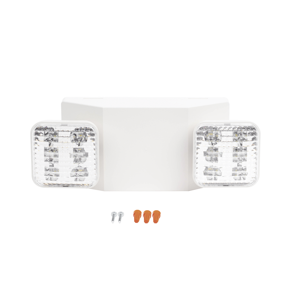Luz LED de Emergencia Dual LED /150 lúmenes/Luz fría/Batería de Respaldo Incluida/Botón de test. - Imagen 5