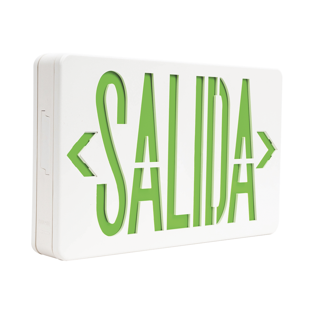 Letrero LED DUAL de SALIDA Universal con alto brillo/uso en pared, lateral o techo/Batería de Respaldo Incluida. - Imagen 3
