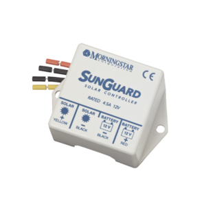 Controlador de Carga Solar PWM SunGuard 4.5 A / 12 VCC / Compensaci?n de Temperatura / 100% Estado S?lido / -40?C a +85?C