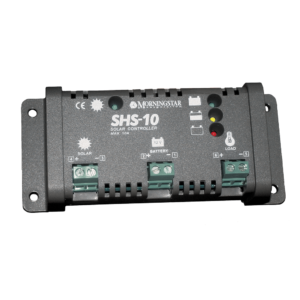 Controlador de Carga Solar PWM 10 A / 12 VCC / Desconexi?n Autom?tica / IP22 / Protecci?n Integral / Bajo Consumo 8 mA