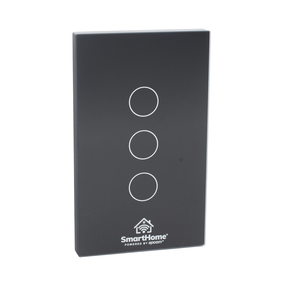 (Wifi) Apagador switch inalámbrico WIFI, control de 3 regresos de carga, 110V - Imagen 2