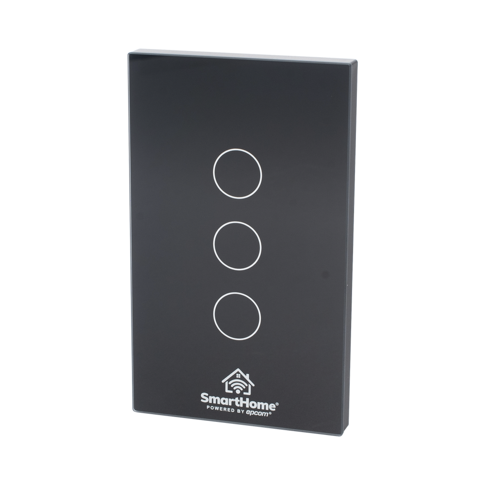 (Wifi) Apagador switch inalámbrico WIFI, control de 3 regresos de carga, 110V - Imagen 3