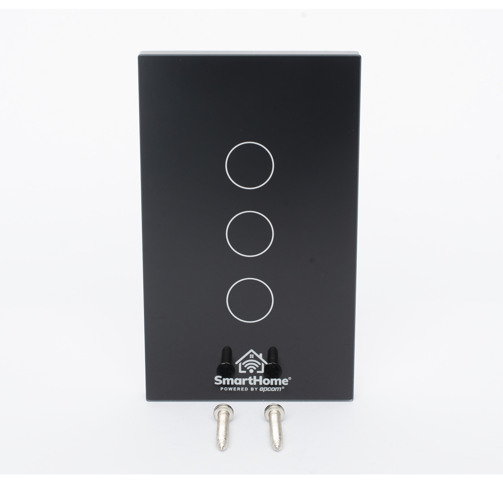 (Wifi) Apagador switch inalámbrico WIFI, control de 3 regresos de carga, 110V - Imagen 4
