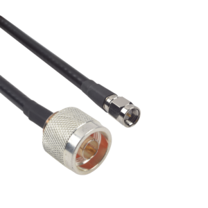 Cable LMR-240UF (Ultra Flex) de 60 cm (23.62 pulgadas) con Conectores N Macho y SMA Macho.