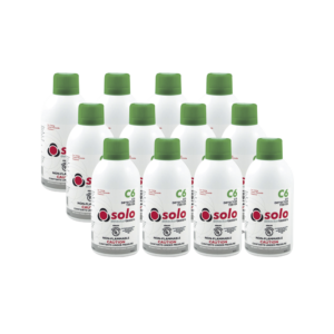 Paquete De 12 Latas De Gas Genuino De Monóxido De Carbono CO De Uso Manual o Dispensadores SOLO-330/SOLO-332