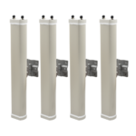 Kit de Antenas Sectoriales, 2.4 GHz, 14 dBi, 2 N-Hembra, 70??, polaridad cruzada, para series A8/A8n/A2