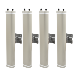 Kit de Antenas Sectoriales, 2.4 GHz, 14 dBi, 2 N-Hembra, 70??, polaridad cruzada, para series A8/A8n/A2