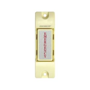 Botón de Emergencia / Botón de Pánico /  Ideal como botón de pánico / Montaje de Superficie / Relevador NC/NO Momentáneo /  Uso con Sirenas y Estrobos / Ideal para Control de Acceso