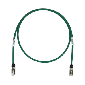 Patch Cord Cat6A, Blindado S/FTP, CM/LS0H, 3.96 Metros (13 Pies), Color Verde