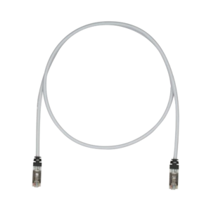 Patch Cord Cat6A, Blindado S/FTP, CM/LS0H, 1 Metro (3.28 Pies), Color Gris