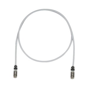 Patch Cord Cat6A, Blindado S/FTP, CM/LS0H, 3 Metros (9.84 Pies), Color Gris