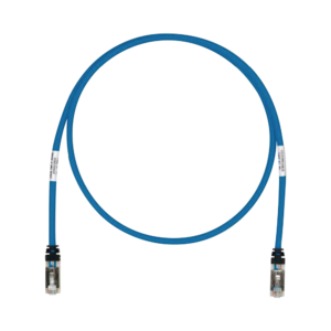 Patch Cord Cat6A, Blindado S/FTP, CM/LS0H, 15.24 Metros (50 Pies), Color Azul