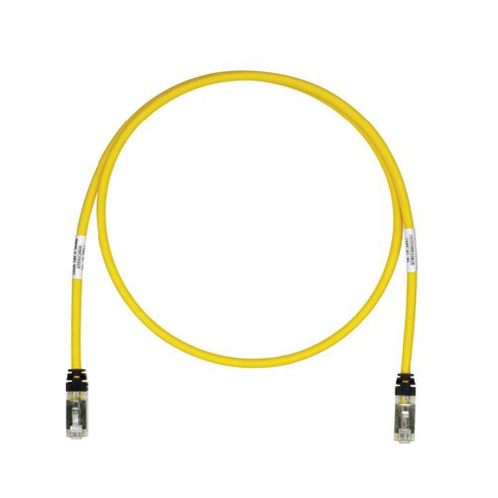 Patch Cord Cat6A, Blindado S/FTP, CM/LS0H, 1.52 Metros (5 Pies), Color Amarillo