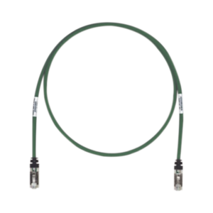 Patch Cord Cat6A, Blindado S/FTP, CM/LS0H, 2.13 Metros (7 Pies), Color Verde