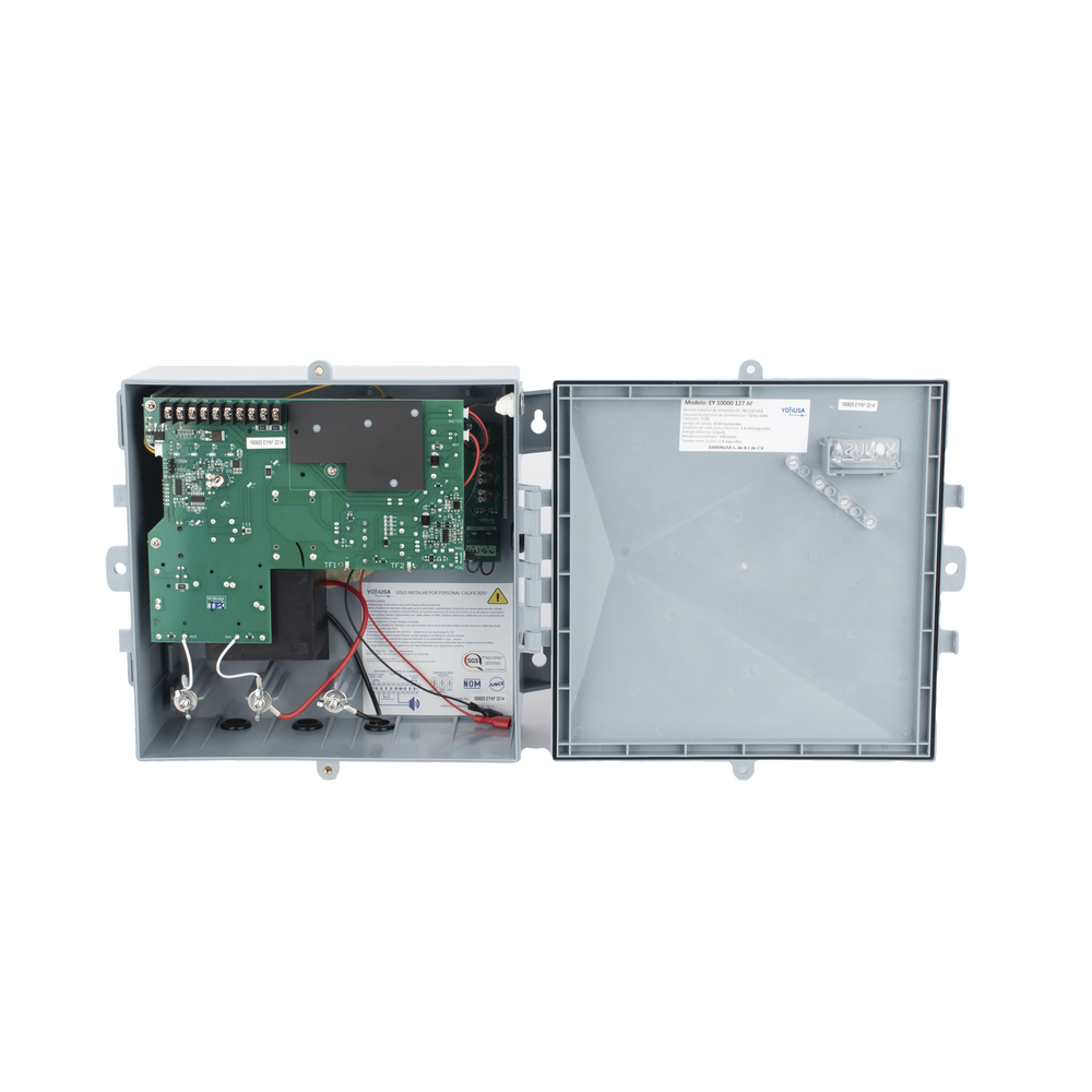 Energizador para Cerco Eléctrico AF-CR / 10,000 Volts / 10,000 Metros Lineales / Alimentación AC 127-220V o Solar / Control Remoto RF 433 MHz / Sistema de Alarma Integrado / Salida Auxiliar 12Vdc 1.5A / Respaldo con Batería Interna 4A - Imagen 5