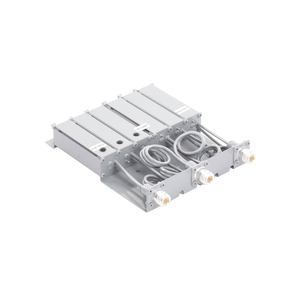 Duplexer SYSCOM en VHF, 6 Cav. 148-160 MHz, 50 Watt, 5 MHz Sep. Rechazo de Banda, N Hembras. - Imagen 4