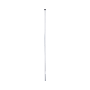Poste de Esquina  para Cerca Electrificada. Tubo Galva. de 1.4m, cal. 18 de 1" Diam. (Sin pintar). Ideal para 6 Aisladores