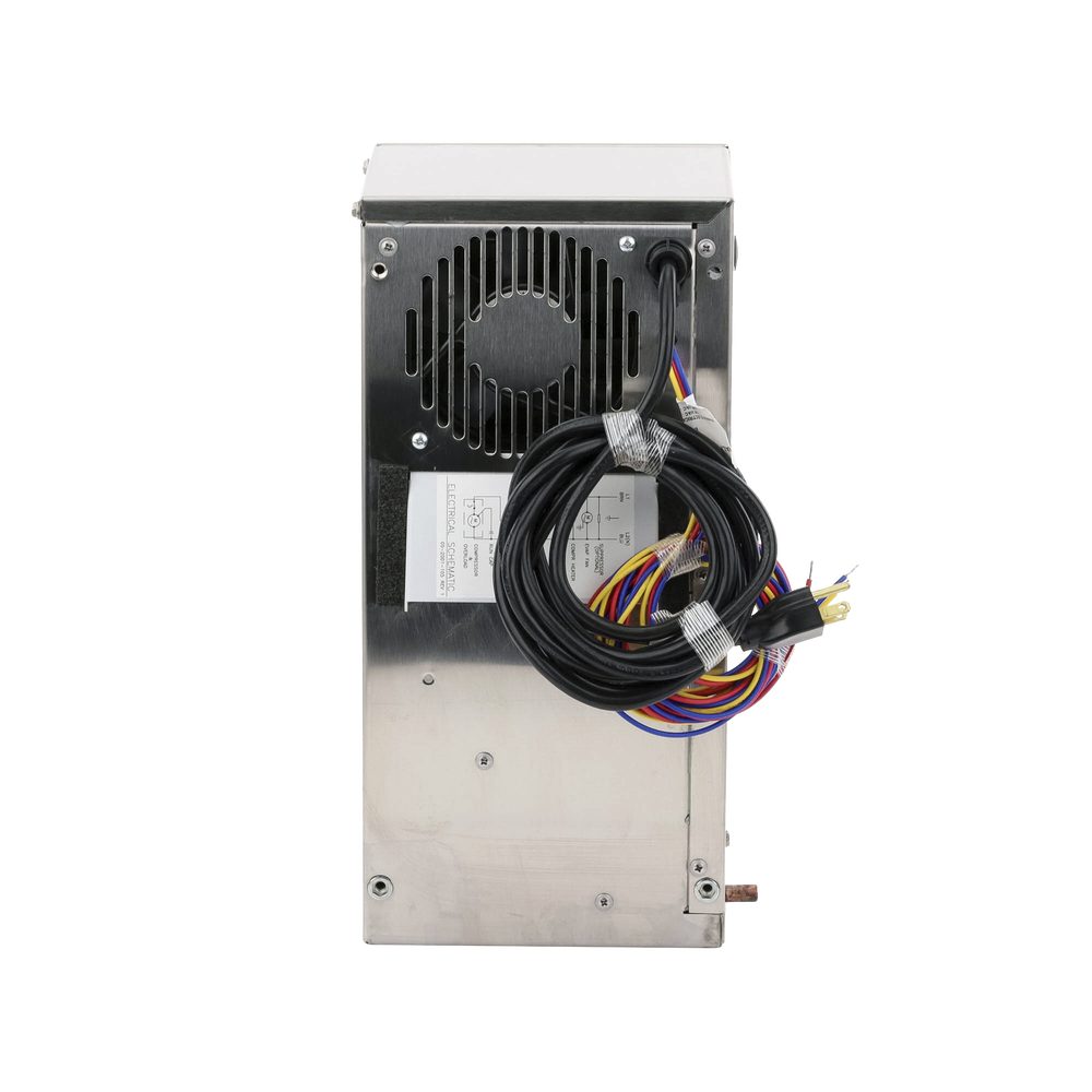 Aire Acondicionado Compacto Para Exterior, Uso en Gabinetes de Telecomunicaciones de Grado Industrial, Fr??o T15, 800 BTU, 115 Vca, de Acero Inoxidable 304, Color Gris - Imagen 3