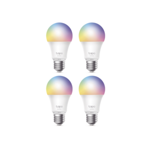 Kit 4 Focos WIFI Multicolor, Intensidad y Color Regulables, Comandos de Voz Mediante Amazon Alexa/Google Assisten