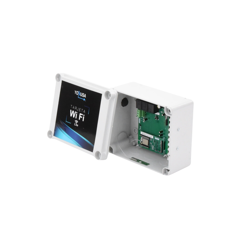 Modulo WIFI LITE con gabinete para uso en Energizadores YONUSA / Aplicación sin costo / Botón de Pánico/ 1 Salida Propósito General - Imagen 3
