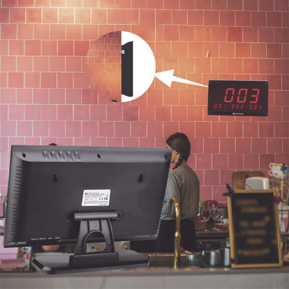 Pantalla receptora inalambrica para sistema de llamada de asistencia - Imagen 7