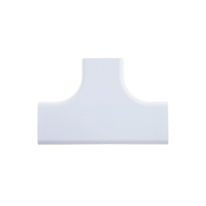 Accesorio en "T", para uso con canaleta LDPH10, material ABS, Color Blanco