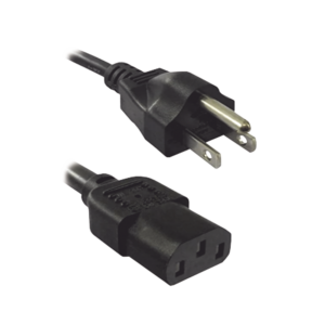 Cable de Poder para Contacto Empotrable TH-CDE-USB-N, 10 A, 125 V