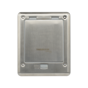 Caja de Piso con Contacto El?ctrico (Duplex), Resistente al Agua, IP66 (Con Tapa Cerrada) (11000-53201)
