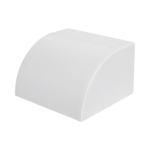 Tapa Final en Color Blanco de PVC Auto Extinguible, Para Canaleta TMK-4577 (5560-02001)