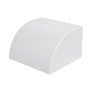 Tapa Final en Color Blanco de PVC Auto Extinguible, Para Canaleta TMK-4577 (5560-02001)