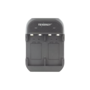 Cargador Rǭpido 2 Bah??as / Bater??as Ni-MH 9V / Cable USB Incluido / Adaptador de Corriente NO Incluido / Color Negro