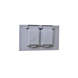 Tapa Dúplex Horizontal con Contratapa / Auto-cierre de aluminio Tipo RR / Placa Intemperie